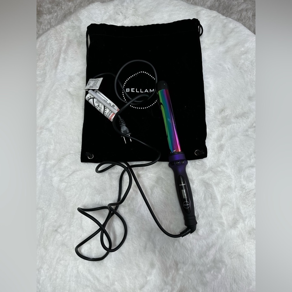 BELLAMI Multicolor Curling iron with Black Pouch